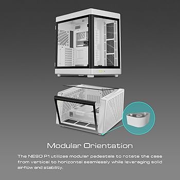 Amazon.com: GAMDIAS RGB Dual-Chamber Panoramic Tempered